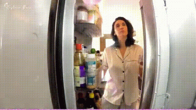 Vore Fridge Snack (Inside Mouth View)