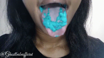 ASMR Spit Fetish With Pop Rock Candy