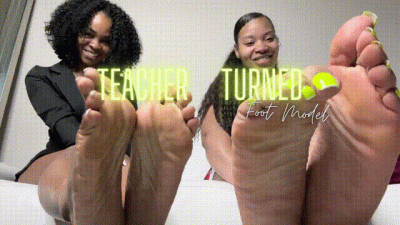 Teacher Turned Foot Model With Sashamonae
