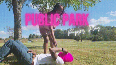 Public Park Puppy Play