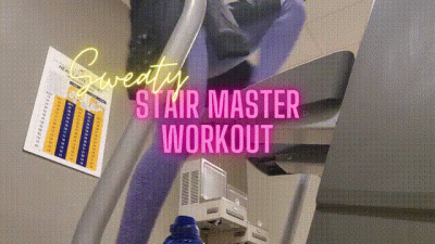 Stair Master Workout With Ghostbabe
