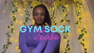 Gym Sock Tease