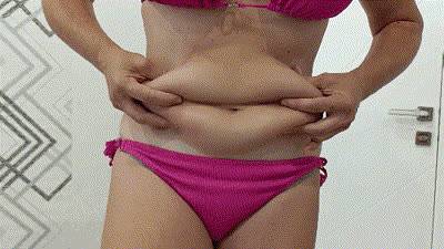 Play With Belly Rolls And Slap 2