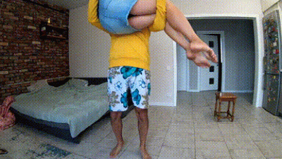 Lift And Carry With Kissing And Foot Worship