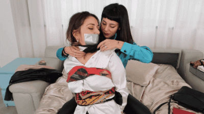 Entangled In Scarves