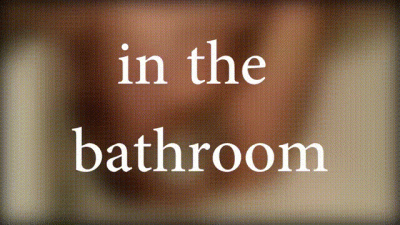 In The Bathroom