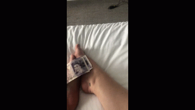 Counting My Cash Over My Sexy Feet!