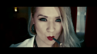 Cinematic Smoking Scene