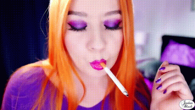 Ginger Smoking Corks Close-Up