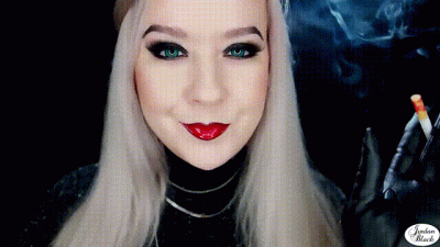 Contrasting Smoke Rings With Two Reds