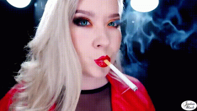 Chainsmoking Corks W Nose Exhales