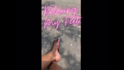 Relaxing My Feet