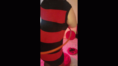 Red Lighting Hula Hoop Vibrator Custom Video
