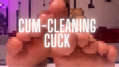 Cum-Cleaning Cuck