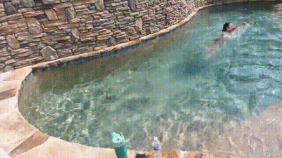 Nude Swimming MILF ASMR Pleasures