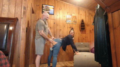 Levi Jeans Ripping Rough Sex With MILF