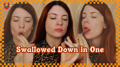 Giantess Swallows You Down In One By Misshannelore