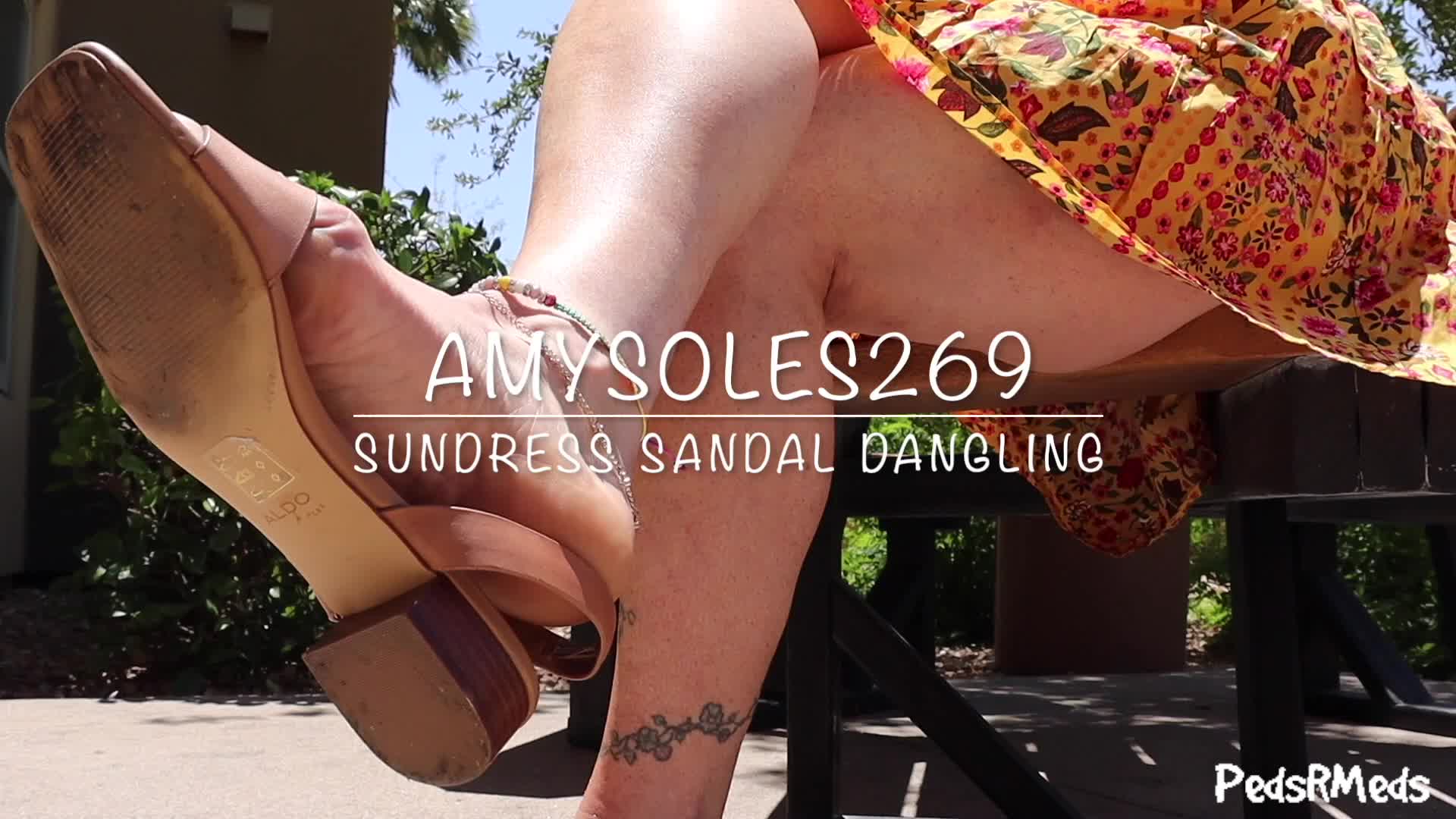 Amysoles269 Sundress Sandal Dangling