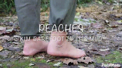 Peaches Kim Barefoot In The Mud