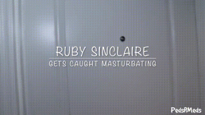 Ruby Sinclaire Gets Caught Masturbating