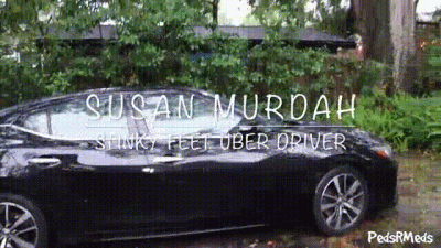 Susan Murdah Stinky Feet Uber Driver