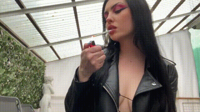 Goddess Smoking High Heels POV
