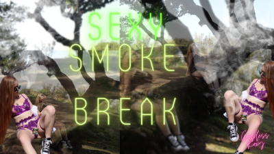 Sexy Smoke Break