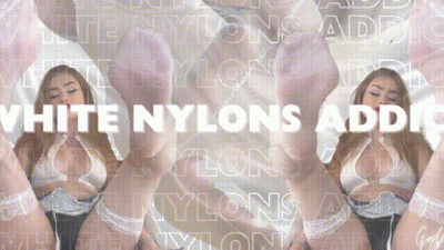 White Nylons Addict