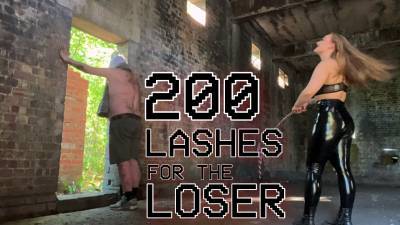 200 Lashes For The Loser