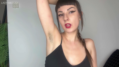Sensual Hairy Armpits Worship