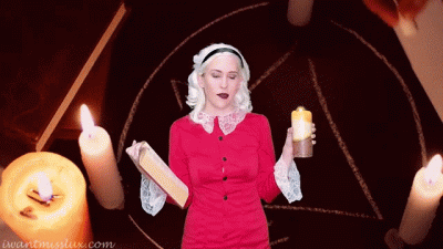 Sabrina Casts A Spell