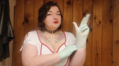 POV Prostate Exam + Gloved Handjob From BBW Femdom Nurse