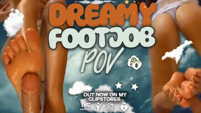 Dreamy Footjob POV