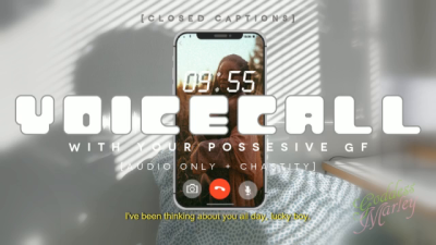 Voice Call With Your Possessive GF [Closed Captions]