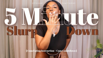 The 5 Minute Slurp Down [Closed Captions]