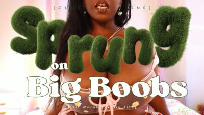 Sprung On Big Boobs [Closed Captions]