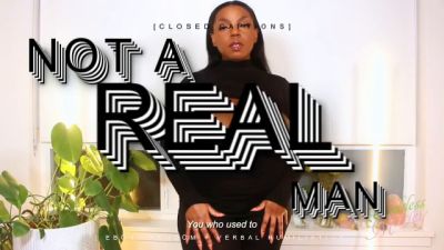 Not A Real Man [Closed Captions]