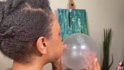 Step-Mommy Blowing Fetish With Condoms