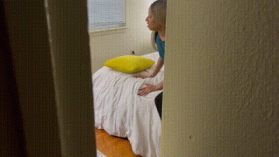 Ebony Step-Mom Fucks Her Step-Son Best Friend