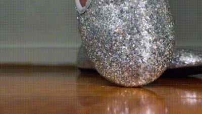 Ebony Girl Slowly Teases New Pedicure