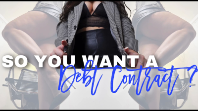 So You Think You Want A Debt Contract?