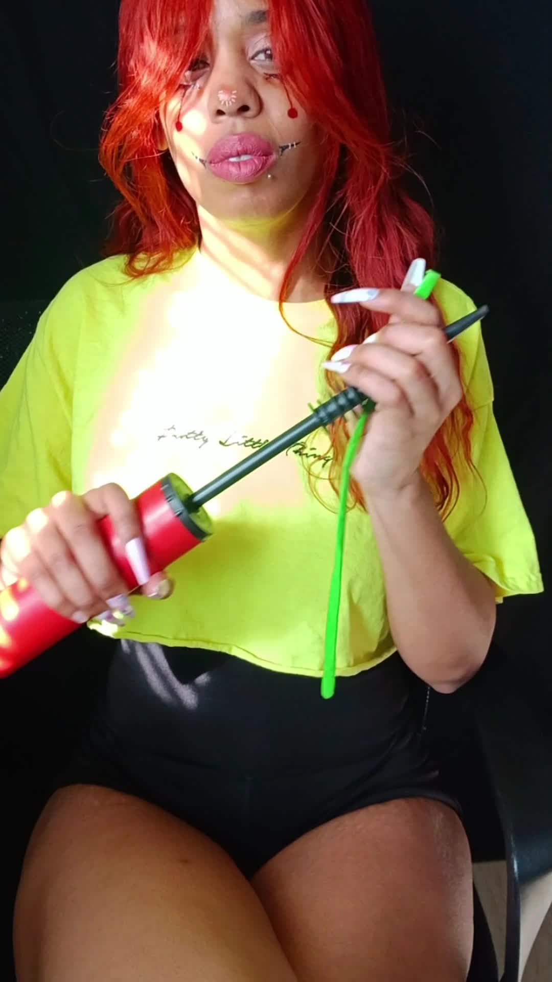 Good Girl Clown Makes A Perfect Balloon Dog... Then Loses Control