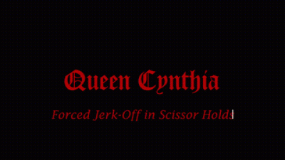 Orgasm Denial Jerk-Off In Scissor Holds