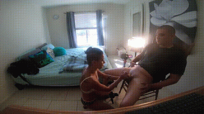 Bad Wife Sucks Off Tutor For A