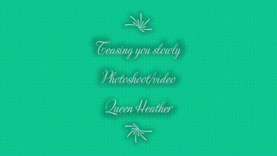 Teasing You Slowly Photoshoot/ Video