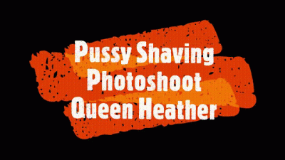 Pussy Shaving Photoshoot