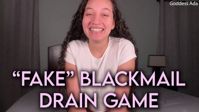Fake Blackmail-Fantasy Drain Game