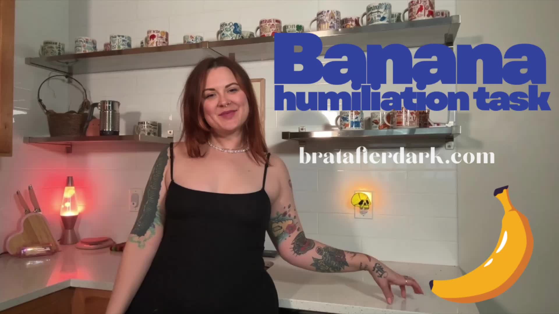 Household Humiliation Task Banana