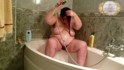 Enjoying My New Bathroom