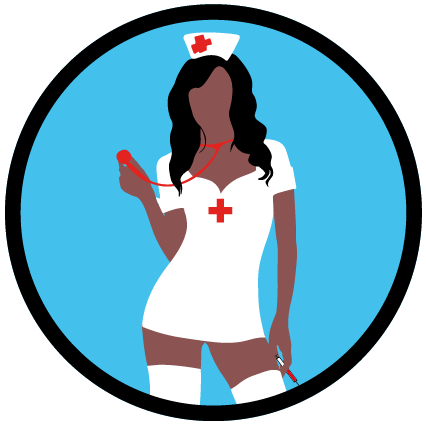 Ebony Medical Fetish